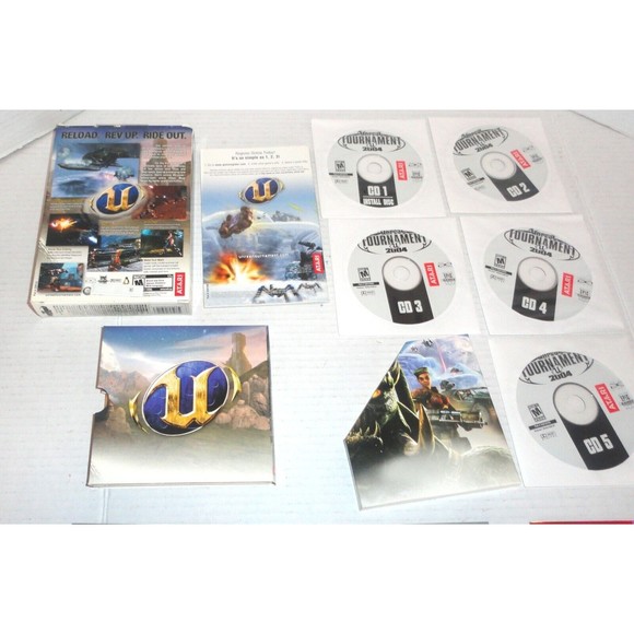 Unreal Tournament 2004 6-Disc PC Game with Install Key - Complete - Picture 2 of 7